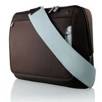 Belkin Messenger Bag 17 , Chocolate/Tourmaline (F8N051EARL)